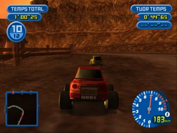 Gadget Racers screen shot game playing